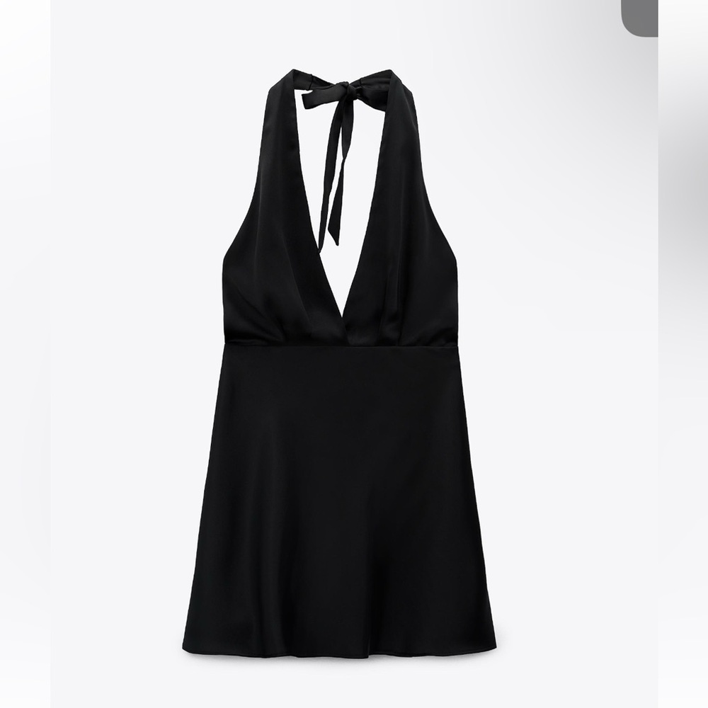 Elegant satin mini dress Zara Ref 3417/331